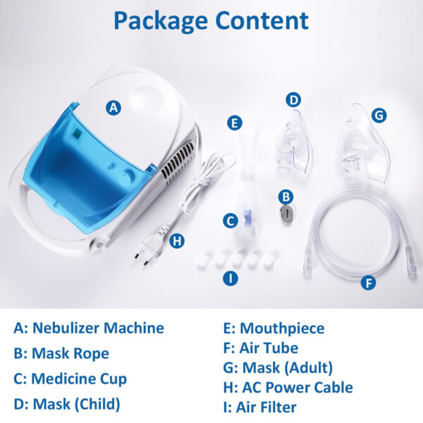 COMPRESSOR NEBULIZER Model: CNB69009 - Image 4