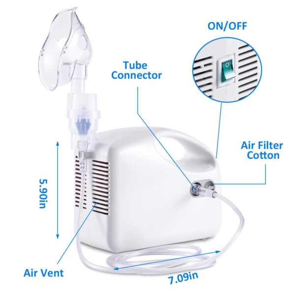 COMPRESSOR NEBULIZER Model: CNB69011 - Image 4