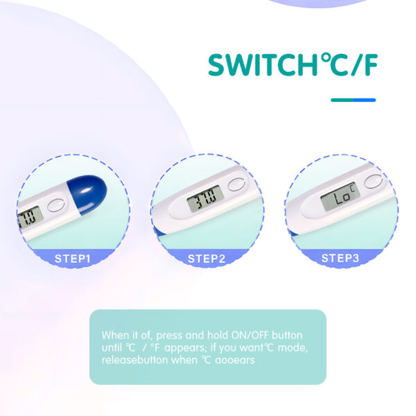 Digital Thermometer Model: RJT-001 - Image 3